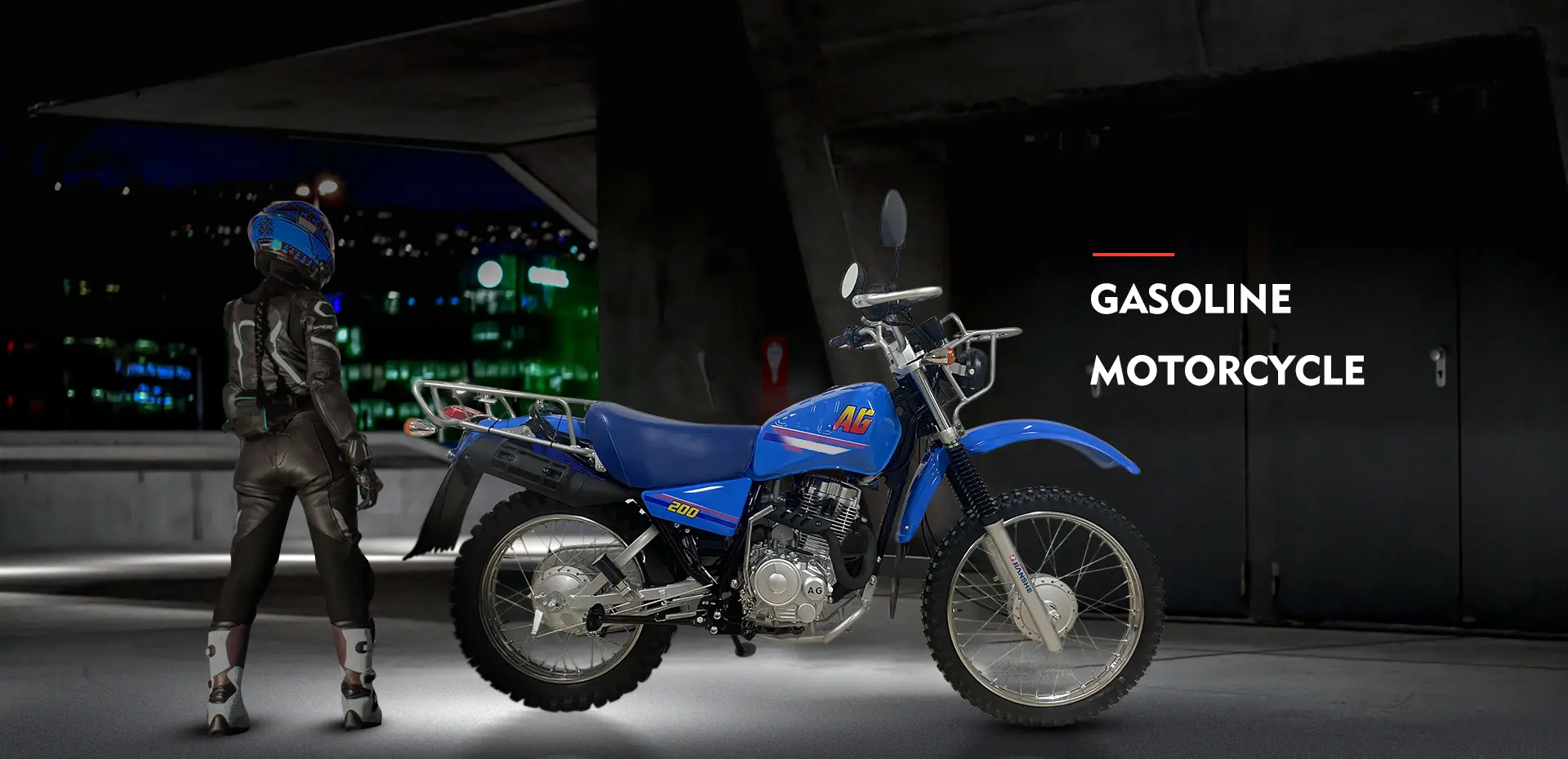 Motocicleta de gasolina da China