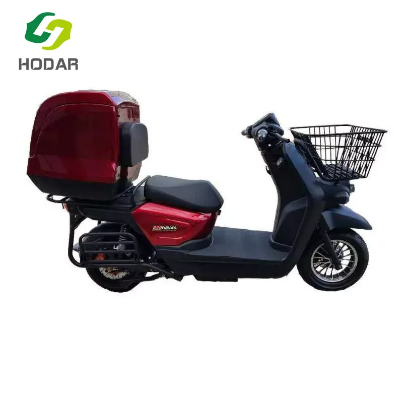 Motocicleta de entrega elétrica